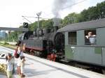 kiel Die 131.060 auf dem Weg von Kiel Hbf nach Sch�nberg Strand aufgenommen am 08.08.09.