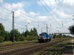 SLG Spitzke Logistik GmbH V 100-SP-006 „Marieke“ als Leerfahrt am 17.08 durch Saarmund. Gru� an den TF!