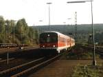 br-624--634-db-vt-23--24- 634 627-4/924/624 649-0 mit RB 73656 (RB 84 Egge-Bahn) Holzminden-Paderborn auf Bahnhof Altenbeken am 13-10-2001. Bild und scan: Date Jan de Vries. 