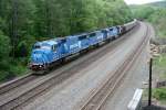 Sonstige Seit 10 Jahren gibt es Conrail nicht mehr. Mit etwas Gl�ck kann man aber immer noch Loks in Conrail Lackierung erwischen, wie hier gleich drei SD60I bei Cassandra. (27.05.2009) 