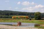 RBG Regental Bahnbetriebs-GmbH VT 35 am 23.08.2009 bei Geigant