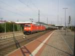 eisenach 185 257-3 mit einem Kesselzug