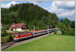 1142 705 bespannte am 23.8.2009 den OIC 259 von Wien ...