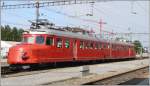 In Solothurn f�hrt mir ganz durch Zufall der RAe 1021 ...