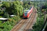 Aus dem fahrenden Zug ...  Martin Schneider 24.08.2009