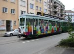 Der Beiwagen Nr.1493 Jedem seine Kultur der BVB am 21.07. 08 ...