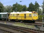 Plasser und Theurer Gleismesswagen EM-SAT 120 der DGT abgestellt am ...