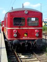 SVG Museumszug ET 65 Endwagen 865 611-8 steht am 23.08.2009 ...
