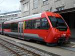 AB - Steuerwagen ABt 122 im Bahnhof von St.Gallen am ...