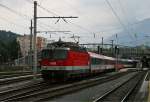 1144 201 mit dem sehr bunten IC 611 am 21.08.2009 ...