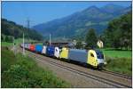 WLB Containerzug 61451 von Enns nach Kalsdorf, am 20.08.2009 mit ...