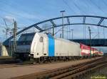185 673  EVB  abgestellt ...  Patrik Rienitz 25.08.2009