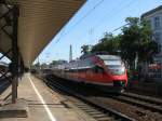  Talent 644 058-0 verl�sst am 15. August 2009 Bonn Hbf ...