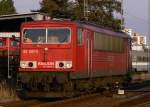 155 087-0, aufgenommen an ...  Martin Morkowsky 25.08.2009