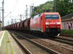 Die BR 152 070 mit GZ in Hamburg-Harburg am 05.08.2009 ...