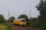 Ein Messzug ist am 8.8.09 bei Limmer in Richtung Seelze ...