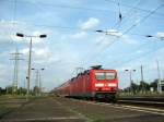 143 306-9 am 17.08. durch Berlin Sch�nefeld Flughafen.  ...