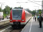423 861-4 als S6 am 31.-7-2009 in Tutzing  ...