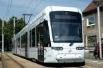 bochum-gelsenkirchener-strasenbahn-ag-bogestra Tw 507 an der Endstelle Essener Stra�e in GE-Horst (6. August 2009)