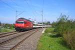 Re 460 095-3 Bachtel zieht ihren IR 2136 kurz nach ...