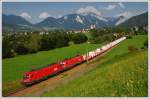 Der aufgrund der Phyrnbahnsperre am 20.8.2009 via St. Valentin, Steyr, ...