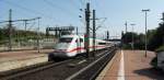 ICE BR 401 bei der Einfahrt KS-Wilhelmsh�he  ...