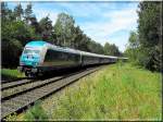 Vogtlandbahn 223-065 am Alex von Prag nach M�nchen.
In der N�he von Regenstauf erwischt.(16.08.2009)