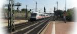 IC mit BR 120 bei der Einfahrt KS-Wilhelmsh�he  ...