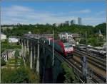 Der Clausener Viadukt ist mit seinen 199 Metern und 9 ...