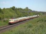 Br 103 184-8 konnte mit ihrem Sonderzug von Italien bei ...