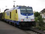 Die 246 002-0 mit dem Taufnamen Buxtehude der metronom Eisenbahngesellschaft ...
