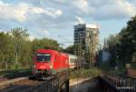 1016 038-0 erreicht am 22.08.09 mit dem IC 2082 K�nigssee  ...