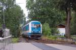 Auch der Alex lie� sich in Fischen mit Zuglok 223 ...