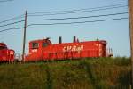Rangierlokomotive der CP Yard Slug 1156 (ex CP 8136)am 14.8.2009 ...