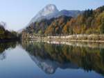 Talent (4024) als Regionalzug Kurz vor Kufstein.In Hintergrund ist die ...