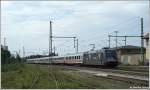 101 101 zog am 28.08.09 den IC 2182 aus Hannover ...