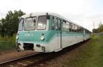 712 312-5 bei der Fahrzeugparade am 22.08.09 im SEM-Chemnitz-Hilbersdorf.  ...