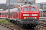Die 218 450-5 bei ...  Daniel Meyer 30.08.2009