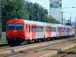Regionalzug von Linz Hbf nach Passau Hbf am 08.08.2009 beim ...