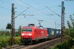 145 058-4 mit einem ...  Andreas Hackenjos 31.08.2009