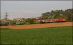 110 418-1 hat am wundersch�nen Fr�hlingsabend des 21.04.2009 gerade mit ...