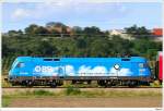 Mitzieher mit 1016.023 (Kyoto) am REX7125. N�he Gaisruck, 30.8.2009.  ...