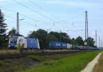 Hier f�hrt der ES U2 64 - 064 Wiener Lokalbahn ...