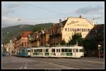 Die D�Wag Doppeltraktion 299 am 10. Juli 2009 am Betriebshofs. ...