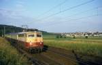 br-112-einheits-elektrolok-historisch 112 308  bei Vaihingen ( Enz ) Nord  17.06.89