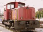 Sonstige SBB - Rangierlok Tm 2/2  8752 im Bahnhofsareal von Weinfelden am 21.06.2009