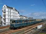S-Bahn Hamburg ET 171 082 der historischen S-Bahn Hamburg am 30.08.2009 bei Einfahrt in Hamburg-Altona