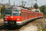 S-Bahn Rhein-Main Die 420 356-8 als S8 nach Wiesbaden HBF aufgenommen in Kelsterbach am 01.09.2009