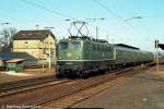 BR 141 141 099-2 in Babenhausen am 08.03.93.