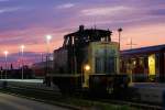 BR 364 364 776 bei einer Rangierpause in M�hldorf am 26.08.09